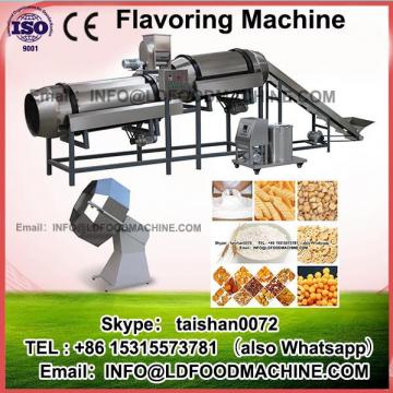 100kg/h Popcorn/Peanut/potato chips/beans Flavoring seasoning machine