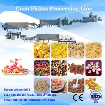 automatic cereal breakfast corn flakes processing plant