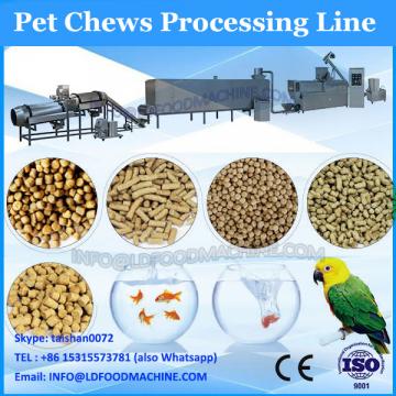 automatic pet chew single extrusion machine processing line