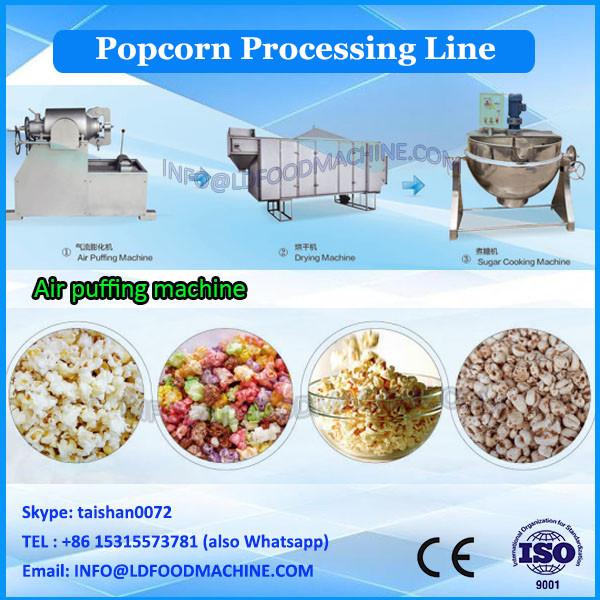 200kg/h caramel continuous coating machine for hot air popcorn #2 image